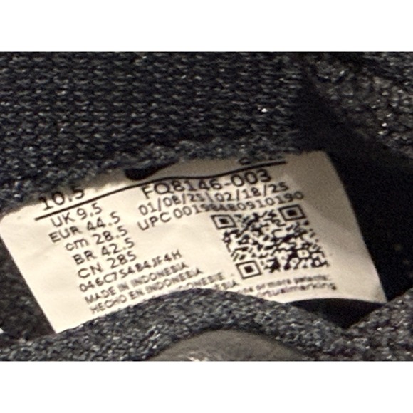 Size 10.5 - Nike Court Shot Black White-Gum Light Brown FQ8146-003 New No Box. - Picture 9 of 10